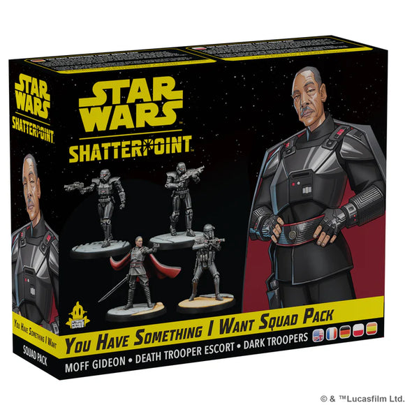 Star Wars Shatterpoint – You Have Something I Want Squad Pack