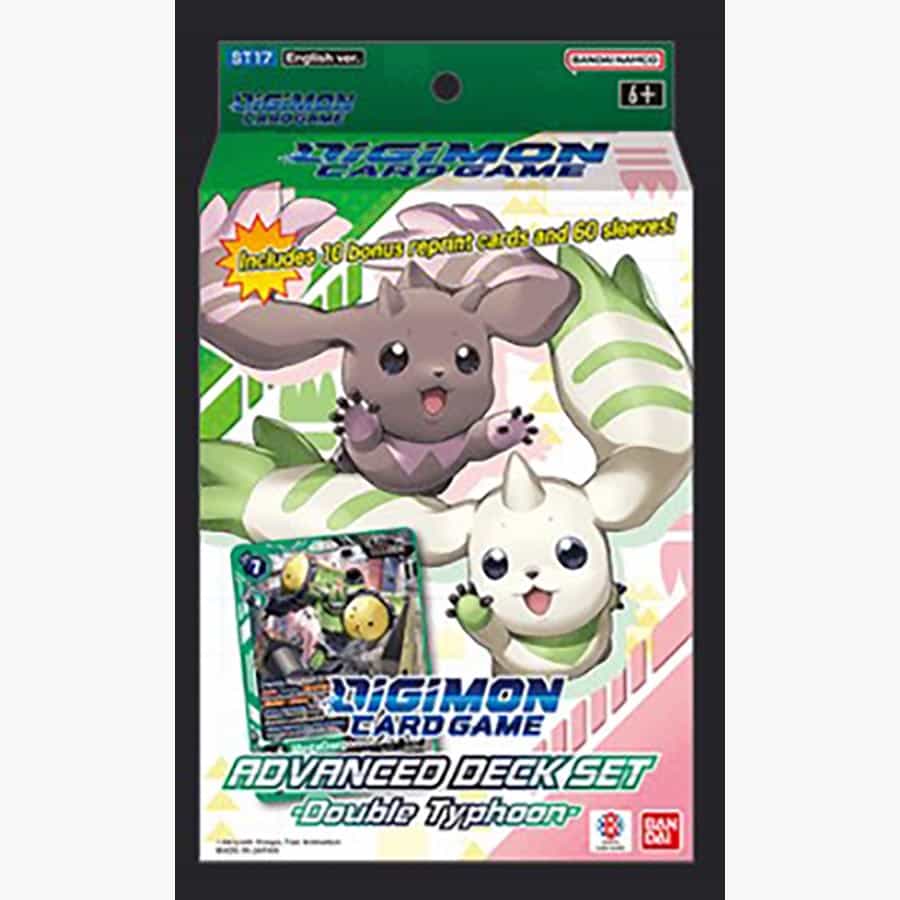 Digimon TCG: Double Typhoon Advanced Deck [ST-17]
