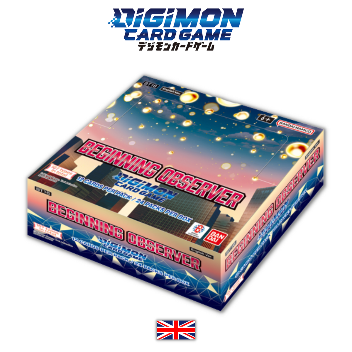 digimon card game beginning observer "Beginning Observer" Ver.16 Booster [BT-16] (Japanes Digimon from the movie Digimon Adventure 02 BT-16: Booster Beginning Observer |