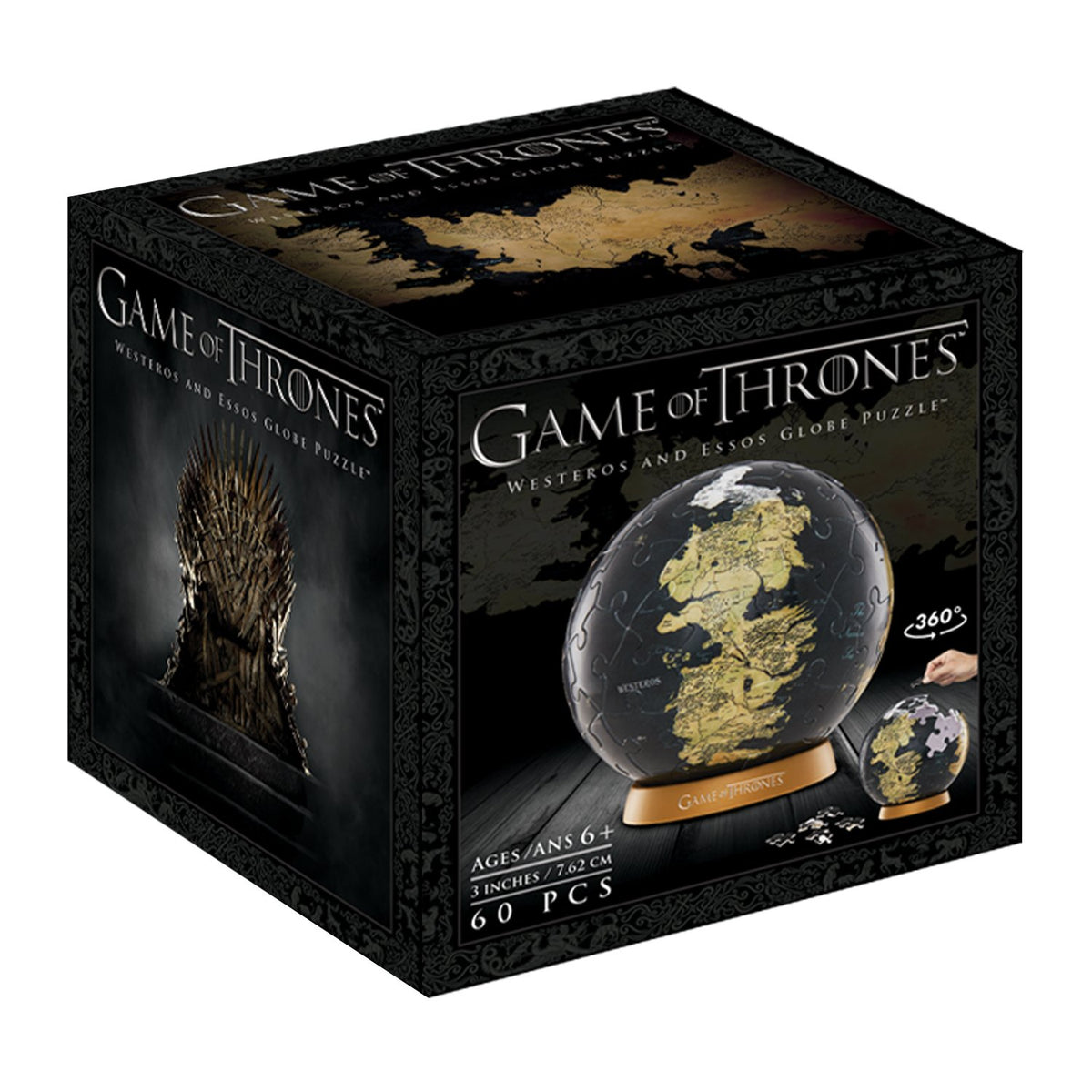 3D Puzzle: Game of Thrones - World Globe, Board Games