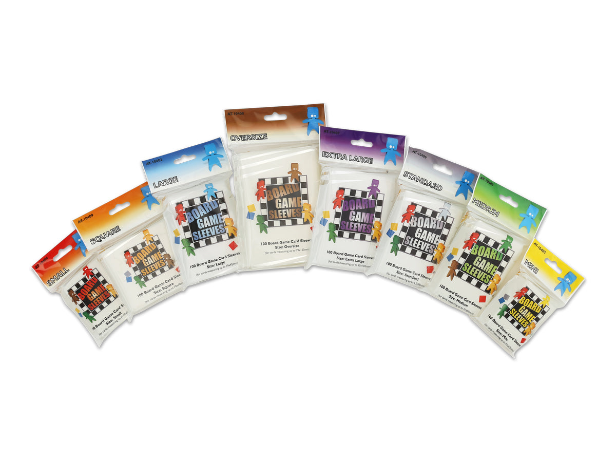Board Game Sleeves - 100 MEDIUM Card Size to 57x89 5706569104030 Spieda Games Board Game Sleeves - 100 MEDIUM Card Size to 57x89 5706569104030 Spieda Games