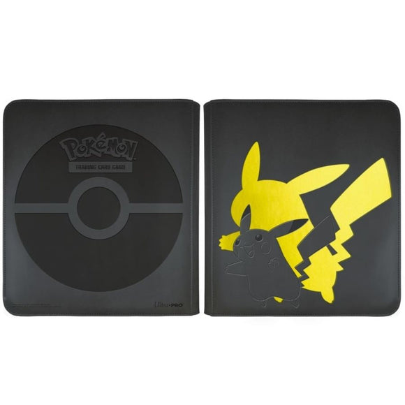 Ultra Pro: Pokemon: Elite Series: Pikachu 12-Pocket Zippered Pro-Binder (image)