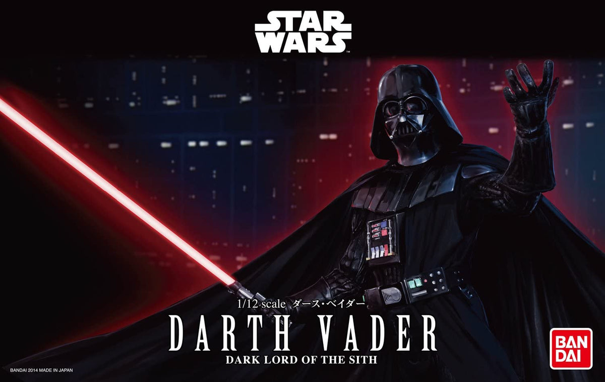 Star Wars Darth Vader 1:12 Scale Model Kit 4543112914088 45431129