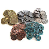 Scythe: Metal Coins - Scythe Board Game Accessory, Stonemaier Games