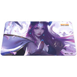 Riftbound: League of Legends - Playmat: Irelia -TCG Spiritforged Spirit Blossom, 24x14, Neoprene, Character Art, Tabletop Trading Card Game Accessory