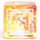 Sirius Dice: Dungeons & Dragons - Adventure Dice Set - Sorcerer Orange