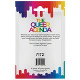 The Queer Agenda: Music Expansion Pack - Fitz Games, 40 Cards, A Queer AF Party Game, LGBTQ+, Gay Card Game, Give The Funniest Answer To The Question, Play In A Group of 4-10 People, Adults Ages 18+