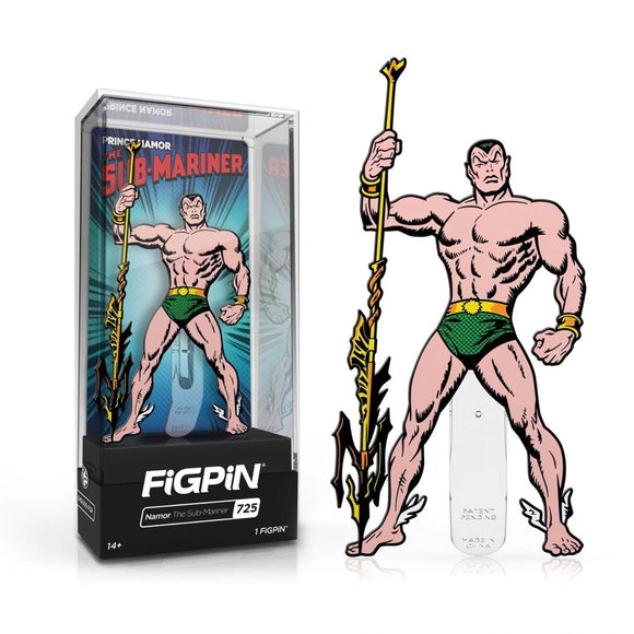 FiGPiN Marvel Classic Namor The Sub-Mariner Collectible Enamel Pin (725)