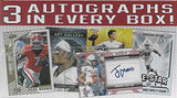2020 Sage Hit Premier NFL Draft Series Factory Sealed Blaster Box with 3 Guaranteed Autographed Cards per Box