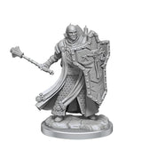 WizKids WZK75071 Male Dungeons & Dragons Frameworks Wave 1 Human Cleric Miniatures