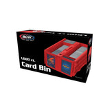 BCW Supplies: 1600-CT Card Bin Red