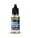 VALLEJO: TRUE METALLIC METAL: IMPERIAL GOLD - LIGHT (18 ML)