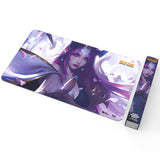 Riftbound: League of Legends - Playmat: Irelia -TCG Spiritforged Spirit Blossom, 24x14, Neoprene, Character Art, Tabletop Trading Card Game Accessory