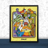 USAopoly Scooby-Doo: Those Meddling Kids! Puzzle 1000-Piece Jigsaw (USAPZ010544)