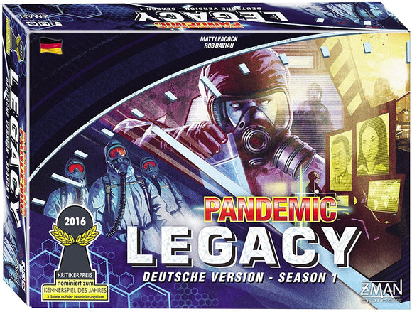 Pandemic Legacy Season 1 Blue (Standalone Expansion) - New / Standalone Expansion