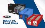 BCW Supplies: 1600-CT Card Bin Blue