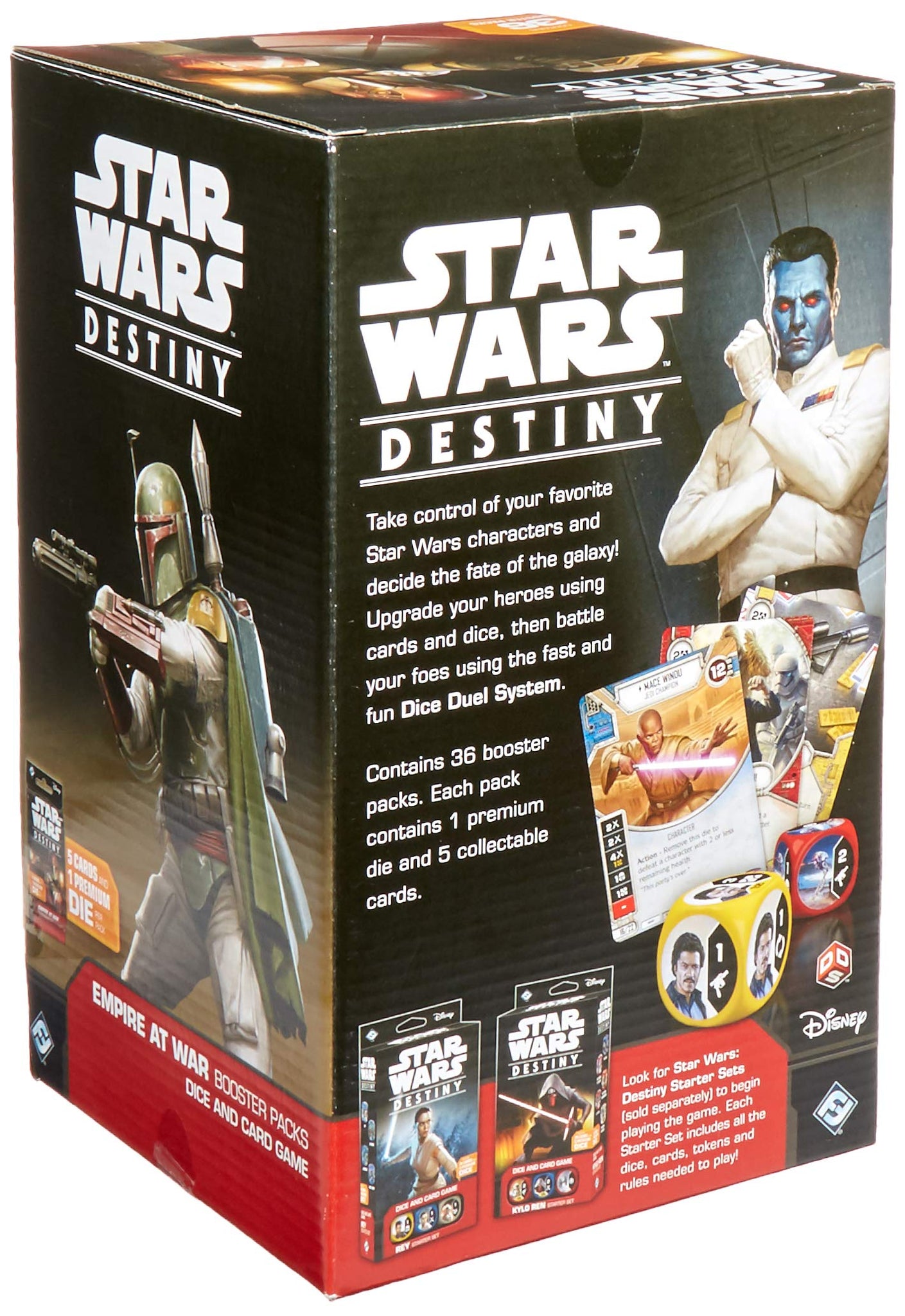 Star Wars Destiny: Empire at War Booster Pack | 841333104177 Spieda Games Star Wars Destiny: Empire at War Booster Pack | 841333104177 Spieda Games