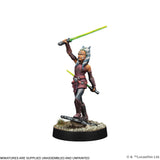 Atomic Mass Games Star Wars Legion Commander & Padawan Ahsoka Tano Expansion - Tabletop Miniatures Game, Strategy Game for Kids and Adults, Ages 14+, 2 Players, 90 Min Playtime, Made