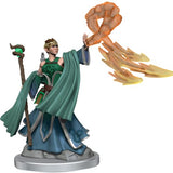 WizKids WZK75023 Female Dungeons & Dragons Frameworks Wave 1 Elf Wizard Miniatures