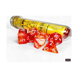 Chessex: Lab 9 Nebula - Molten/White (7ct)