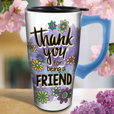 Wonder Woman Classic Comic Art 18oz Ceramic Travel Mug