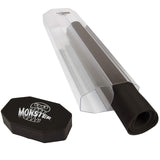 Monster Protectors Dual Playmat Tube Prism-Shaped Play Mat Case Holds Two Playmats at Once - Won't Roll Off Surface and Easy in and Out Design w Secure Lid