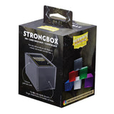 Dragon Shield Deckbox: 100+ Strongbox- Clear Black