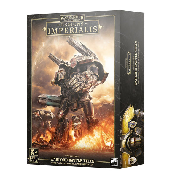 Warhammer: Legion Imperialis -  Warlord Titan With Power Claw And Plasma Annihilator