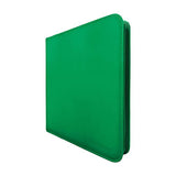 Ultra Pro ULP15741 12-Pocket PRO Zippered Vivid Binder, Green