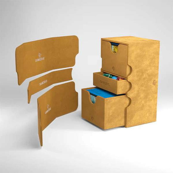 Gamegenic Stronghold Plus 200+ XL Convertible Deck Box (Sand)