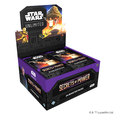 [PRE-ORDER] Star Wars: Unlimited - Secrets Of Power: Booster Display (Expected Release 10/07/25)
