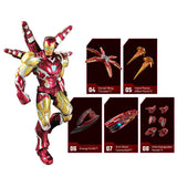 Marvel Blokees: 5.3-inch Champion Class Model Kit- CC-EX01 Infinity SAGA Iron Man MK85 EX