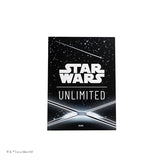 Star Wars Unlimited Black Art Sleeves - Officially Licensed Pack of 60 Art Sleeves and 1 Clear Sleeve, Optimized Size for Star Wars Unlimited and Other TCG and LCG Games, Made by Gamegenic