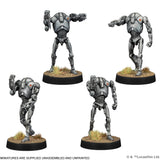 Atomic Mass Games Star Wars Legion B2 Super Battle Droids Unit Expansion - Tabletop Miniatures Game, Strategy Game for Kids and Adults, Ages 14+, 2 Players, 90 Min Playtime, Made