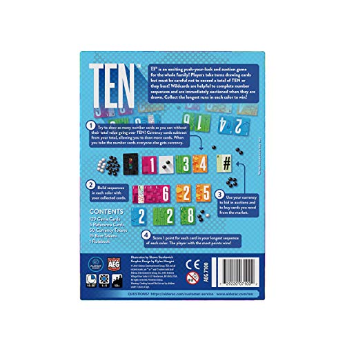 Ten, Fast and Fun Card Game – Spieda Games