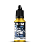 VALLEJO: TRUE METALLIC METAL: RADIANT YELLOW - BASE (18 ML)