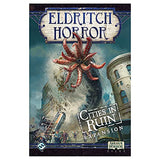 Eldritch Horror Cooperative Strategy Board Game: Cities in Ruin Expansion for Ages 14 and up, from Asmodee