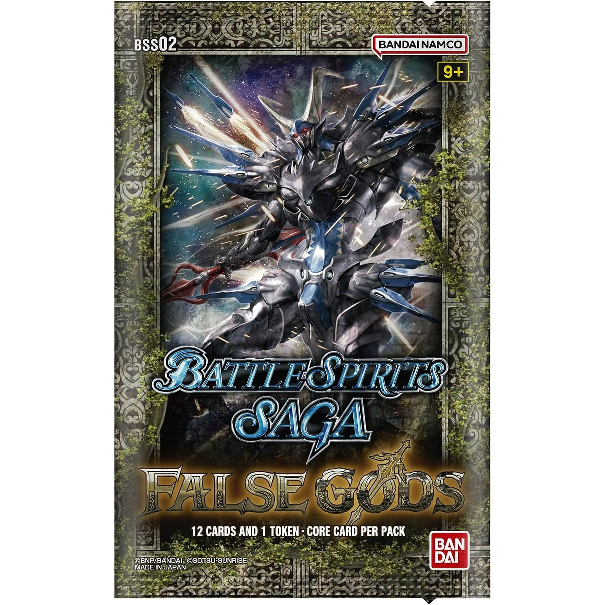 battle spirits saga booster box Battle Spirits Saga TCG Set 02: False Gods