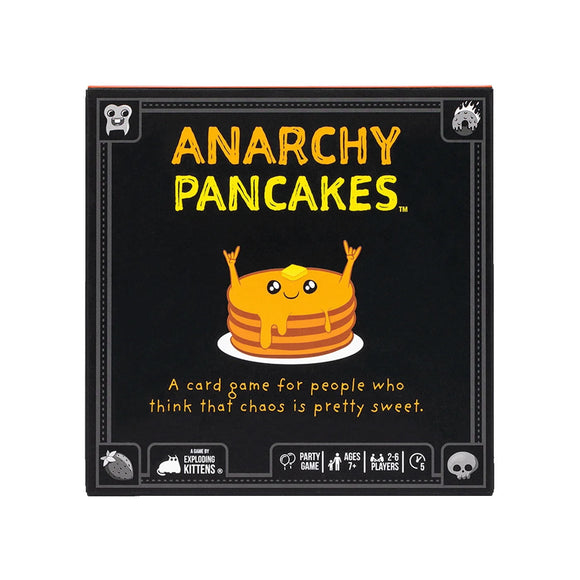 Anarchy Pancakes Party Game by Exploding Kittens Brand