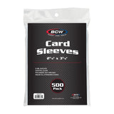 BCW Standard Card Sleeves (500 Count Pack)