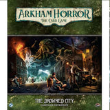 Arkham Horror The Card Game The Drowned City Campaign Expansion - Explore R’lyeh & Face Cthulhu! Cooperative LCG, Ages 14+, 1-4 Players, 1-2 Hr Playtime, Made by Fantasy Flight Games