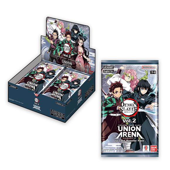 [PRE-ORDER] UNION ARENA: Demon Slayer: Kimetsu no Yaiba Vol.2 (UEX05BT) (16CT) Box (Expected Release 12/12/25)