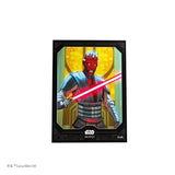Star Wars Unlimited Darth Maul Art Sleeves - Officially Licensed Pack of 60 Art Sleeves and 1 Clear Sleeve, Optimized Size for Star Wars Unlimited and Other TCG and LCG Games, Made by Gamegenic