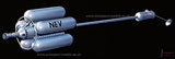 Lost Science 1/144th Scale Convair-Ehricke Nu0clear Exploratory Spacecraft (NEV) Model kit by Moebius