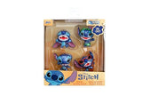 Jada Disney Stitch Metalfigs 4-Pack - Die-Cast Figures, 2.5" Scale
