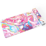 Riftbound: League of Legends - Playmat: Ahri -TCG Spiritforged Spirit Blossom, 24x14, Neoprene, Character Art, Tabletop Trading Card Game Accessory