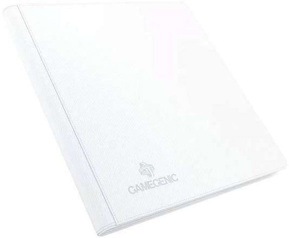 Zip-Up Album 24-Pocket  White   TCG Gamegenic