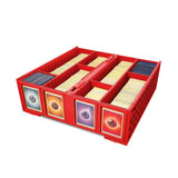 BCW SUPPLIES: 3200-CT CARD BIN RED (1-CCB-3200-RED)