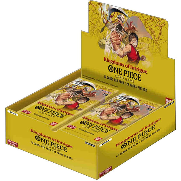 One Piece: Kingdoms of Intrigue Booster BOX [OP-04]