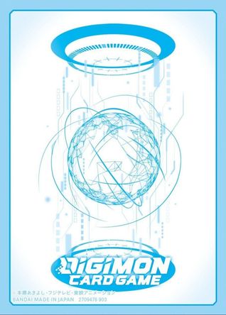 Digimon Card Sleeves - Blue (60 ct) | 4570118119407 Spieda Games Digimon Card Sleeves - Blue (60 ct) | 4570118119407 Spieda Games